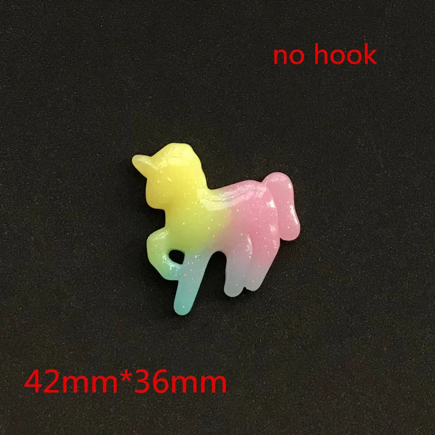 Pack 12 Unicorn Resin Charms | DIY Pendants for Necklaces & Keychains | The Party Days | The Party Days