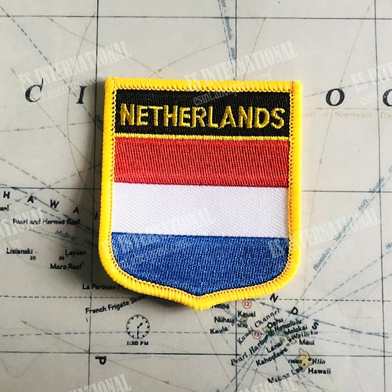 Dutch Flag Embroidered Patch & Lapel Pin – The Party Days | The Party Days