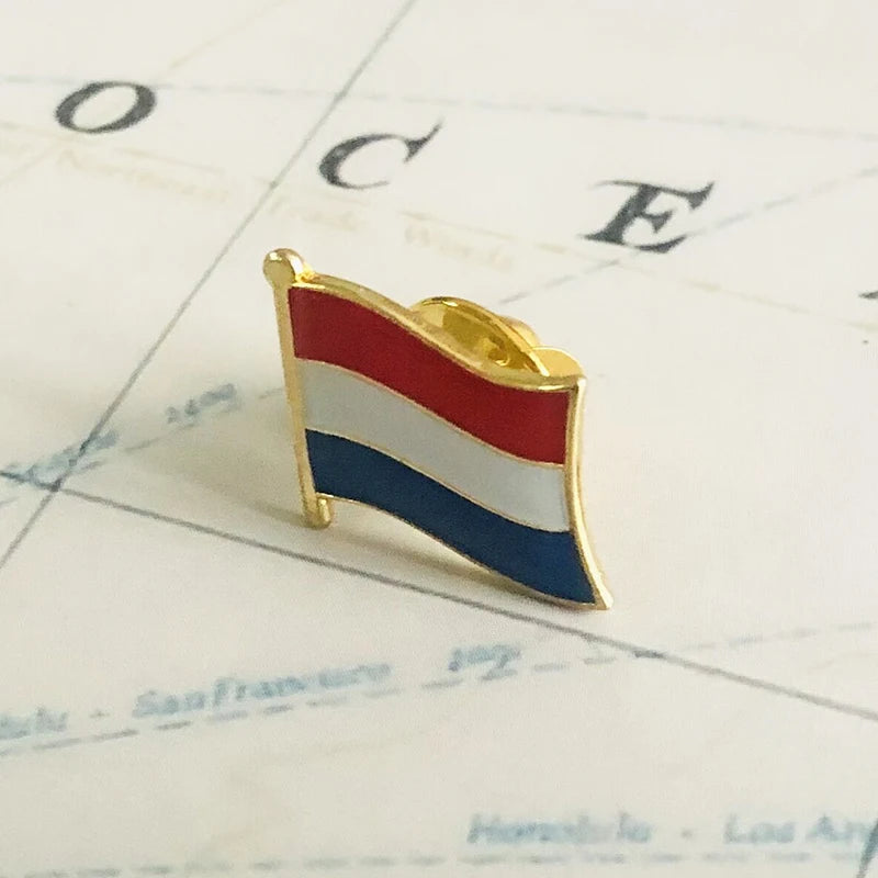 Dutch Flag Embroidered Patch & Lapel Pin – The Party Days | The Party Days