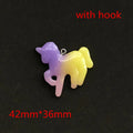 Pack 12 Unicorn Resin Charms | DIY Pendants for Necklaces & Keychains | The Party Days | The Party Days
