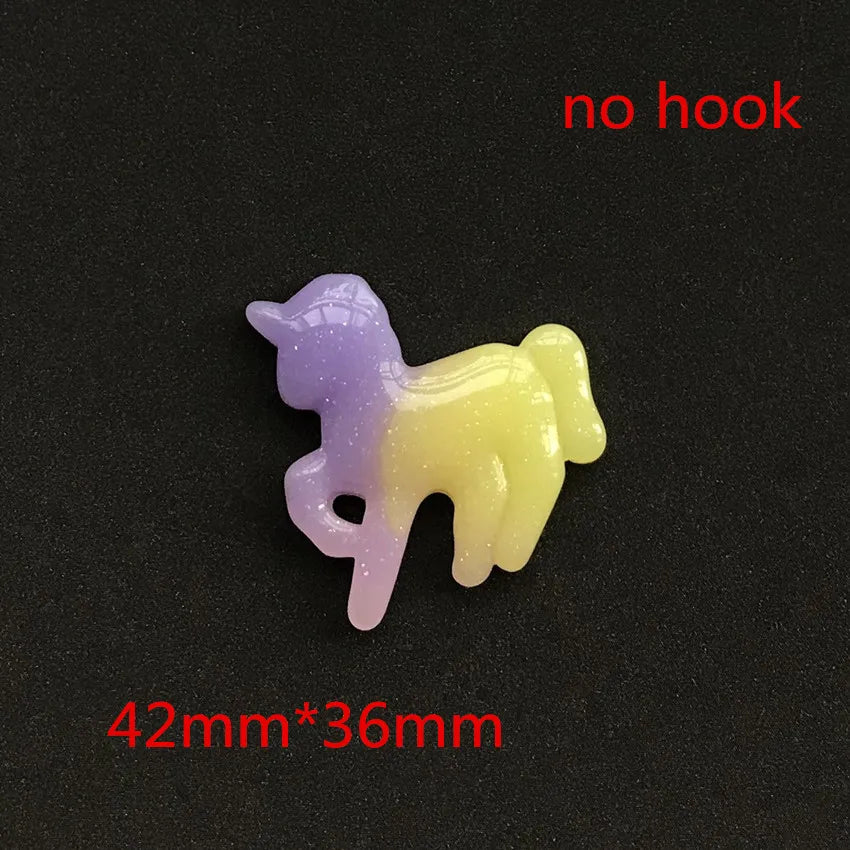 Pack 12 Unicorn Resin Charms | DIY Pendants for Necklaces & Keychains | The Party Days | The Party Days