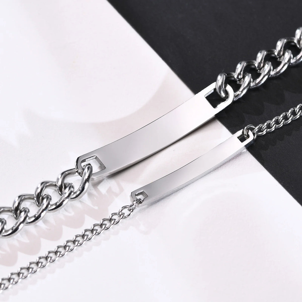 Rainbow Pride Bracelet – Stainless Steel LGBT Chain Link Wristband | The Party Days | The Party Days