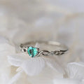 Simple Heart Ring for Women – Cubic Zirconia Romantic Gift | The Party Days | The Party Days