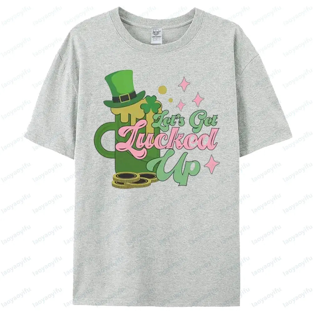 Let's Get Lucked Up T-Shirt – Funny St. Patrick's Day Tee – The Party Days | The Party Days
