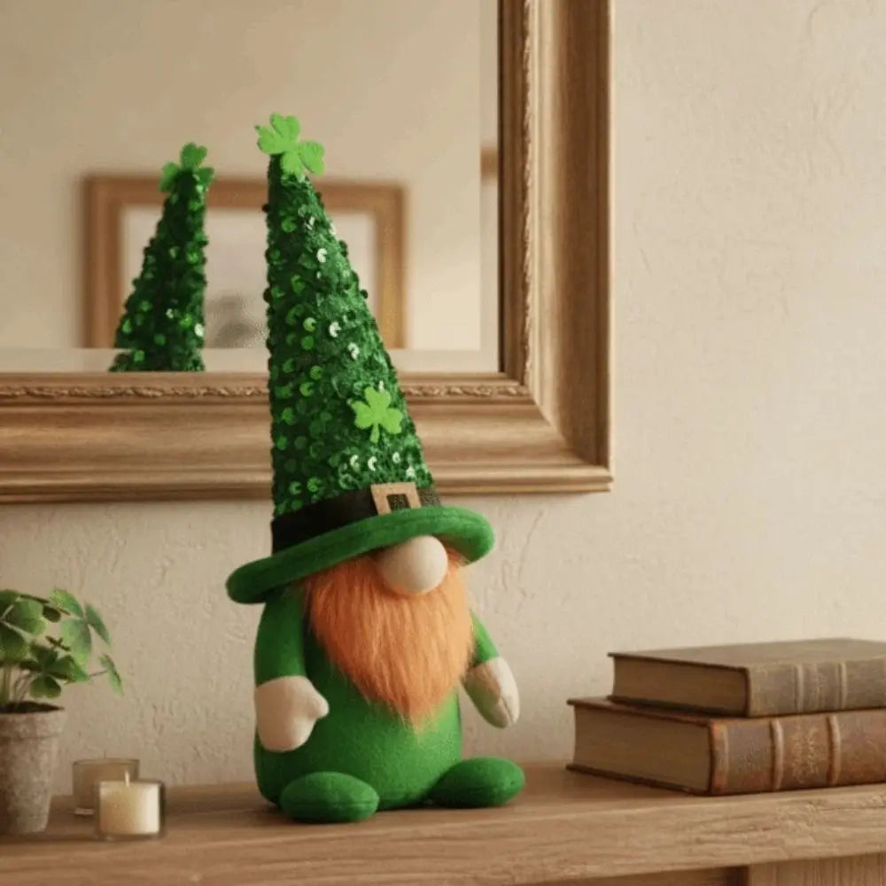 St. Patrick's Day Decorative Leprechaun Figurines – Handcrafted Green Resin – The Party Days | The Party Days