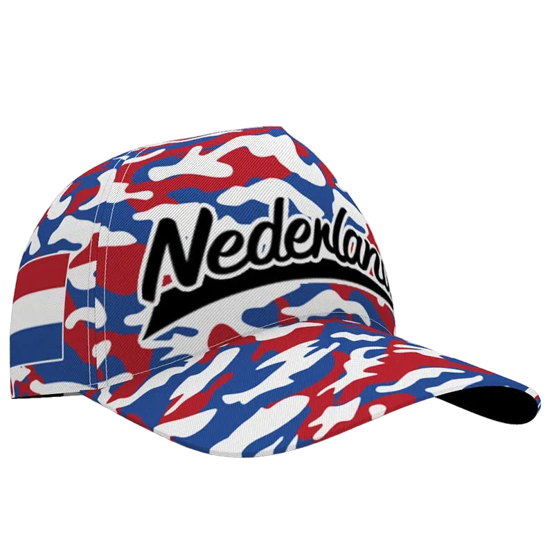 Netherlands 3D Baseball Cap – Dutch Holland NL Logo Snapback Hat | Travel Fishing Streetwear | The Party Days