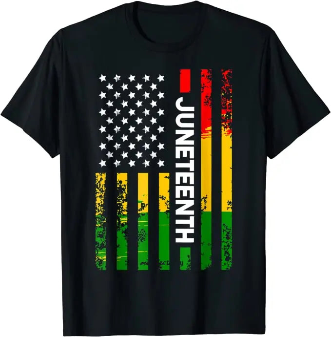 Juneteenth Blackity Heartbeat T-Shirt – Breaking Every Chain Since 1865 | The Party Days | The Party Days