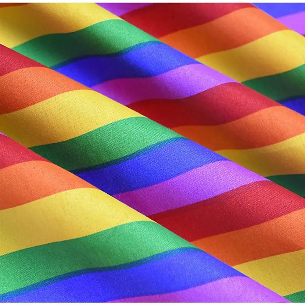 Pride Rainbow Bandana & Pocket Square | LGBTQ+ Festival Scarf | The Party Days | The Party Days