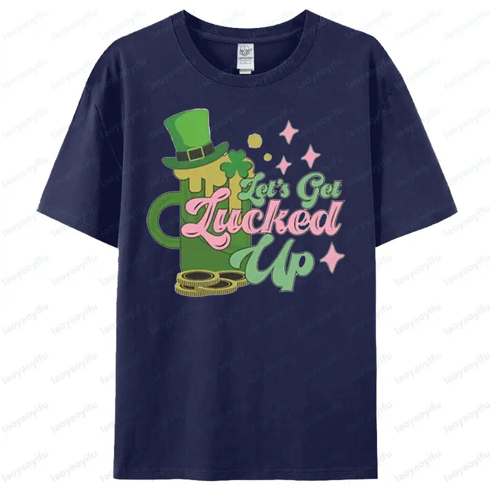 Let's Get Lucked Up T-Shirt – Funny St. Patrick's Day Tee – The Party Days | The Party Days