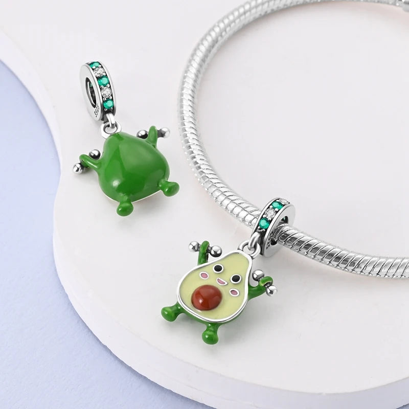 925 Silver St. Patrick's Day Shamrock Earring Charms – Four-Leaf Clover – The Party Days | The Party Days