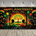 Juneteenth Backdrop – African American Freedom Day Party Photo Banner | The Party Days | The Party Days