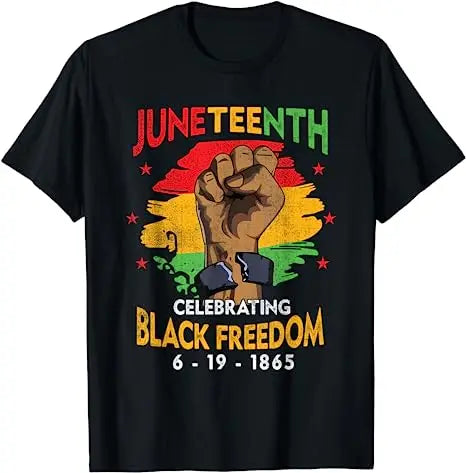 Juneteenth Women's T-Shirt – African American Black Freedom Day Pride Graphic Tee | The Party Days | The Party Days