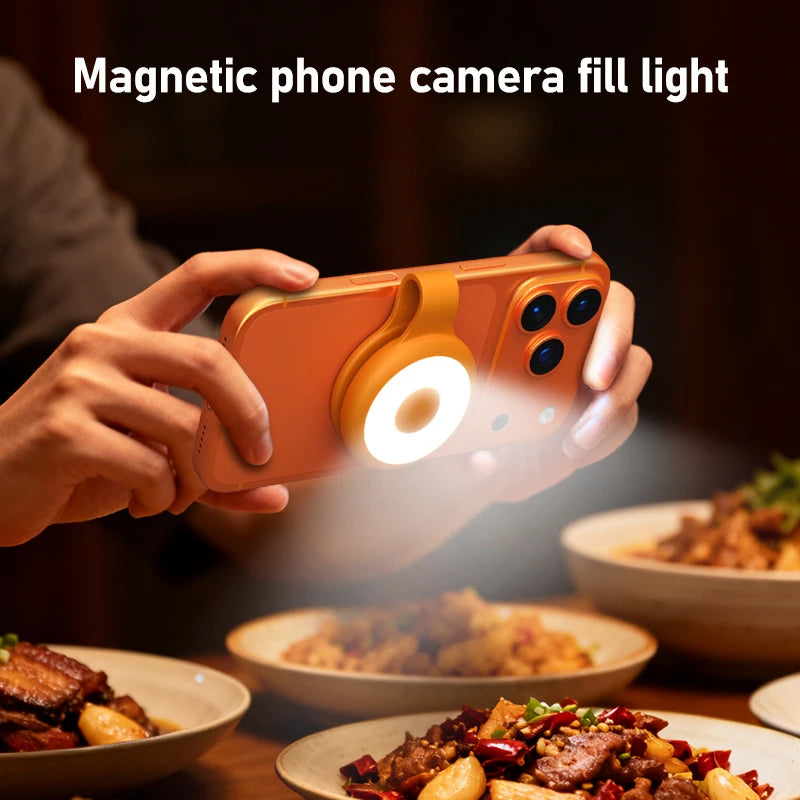 Magnetic Phone Fill Light – Portable Selfie & Photography Clip-On Night Light | The Party Days | The Party Days