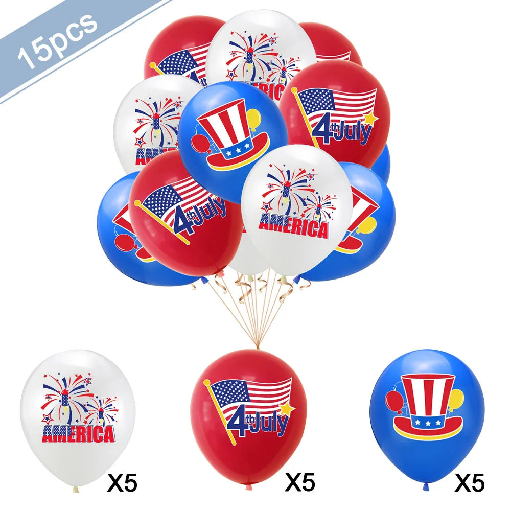 USA Patriotic Party Supplies – 4th of July Decorations – Plates, Cups, Banner, Balloons & More – The Party Days | The Party Days