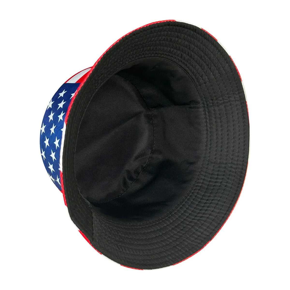 Patriotic American Flag Bucket Hat – Reversible, Foldable & Stars and Stripes | The Party Days | The Party Days
