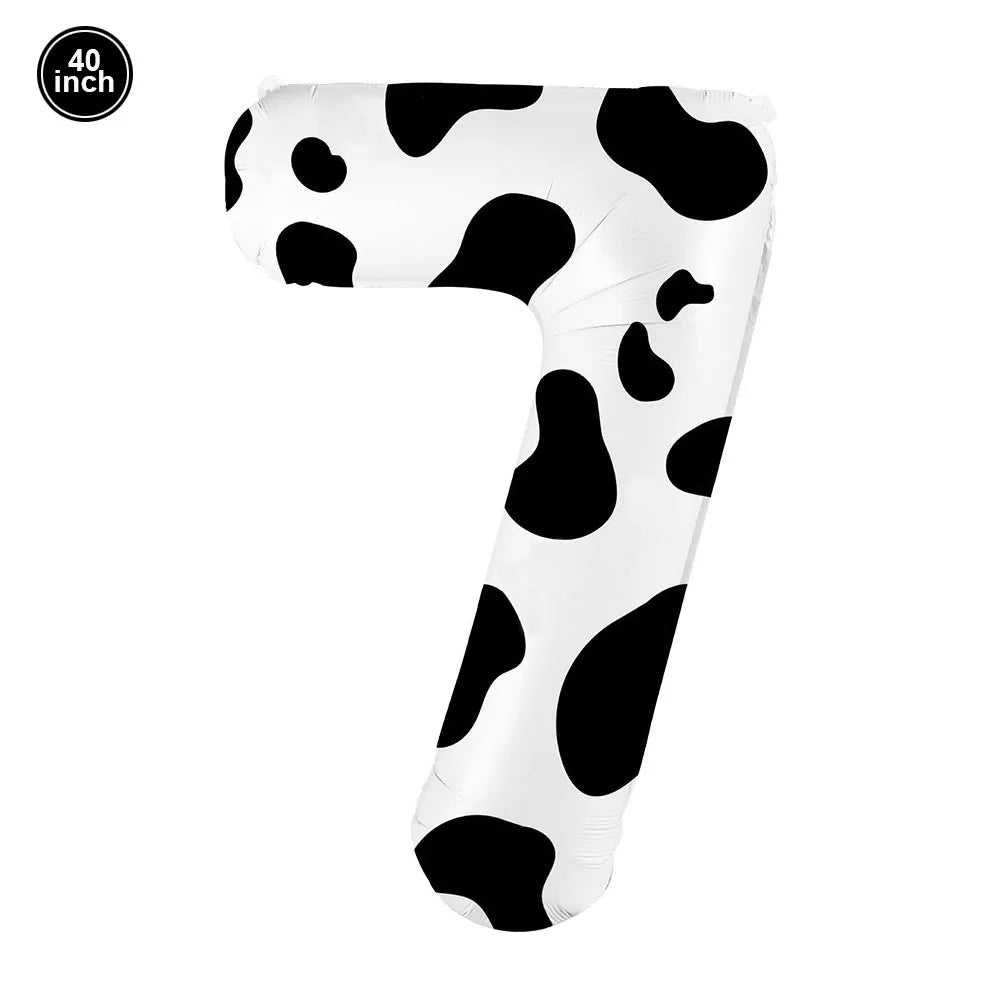 Cow Birthday Party Supplies – Farm Theme Disposable Tableware Set – The Party Days | The Party Days