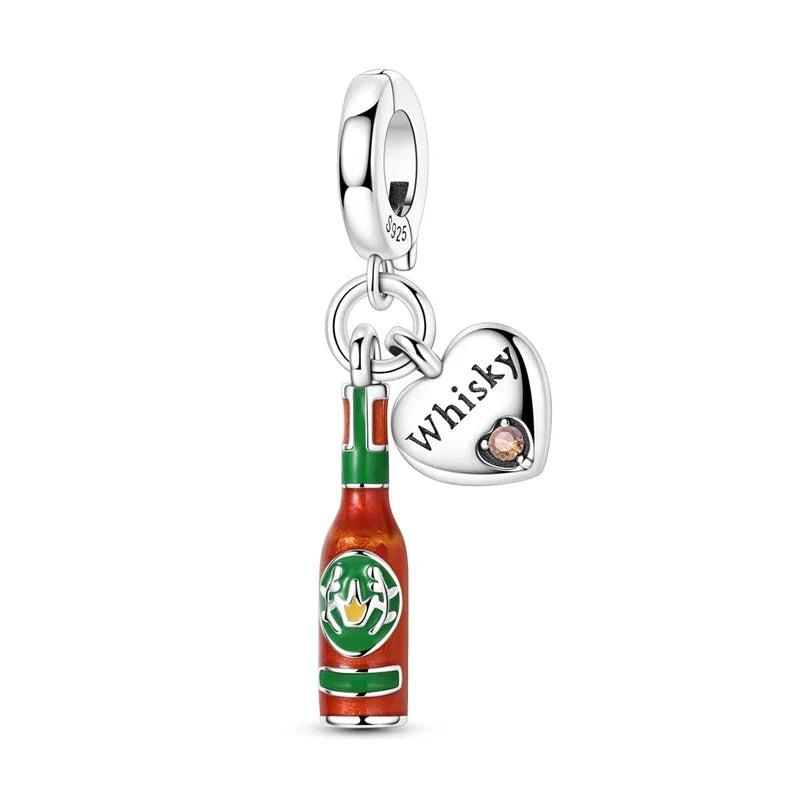 925 Silver St. Patrick's Day Bracelet Charms with Zirconia – GDTC Certified – The Party Days | The Party Days