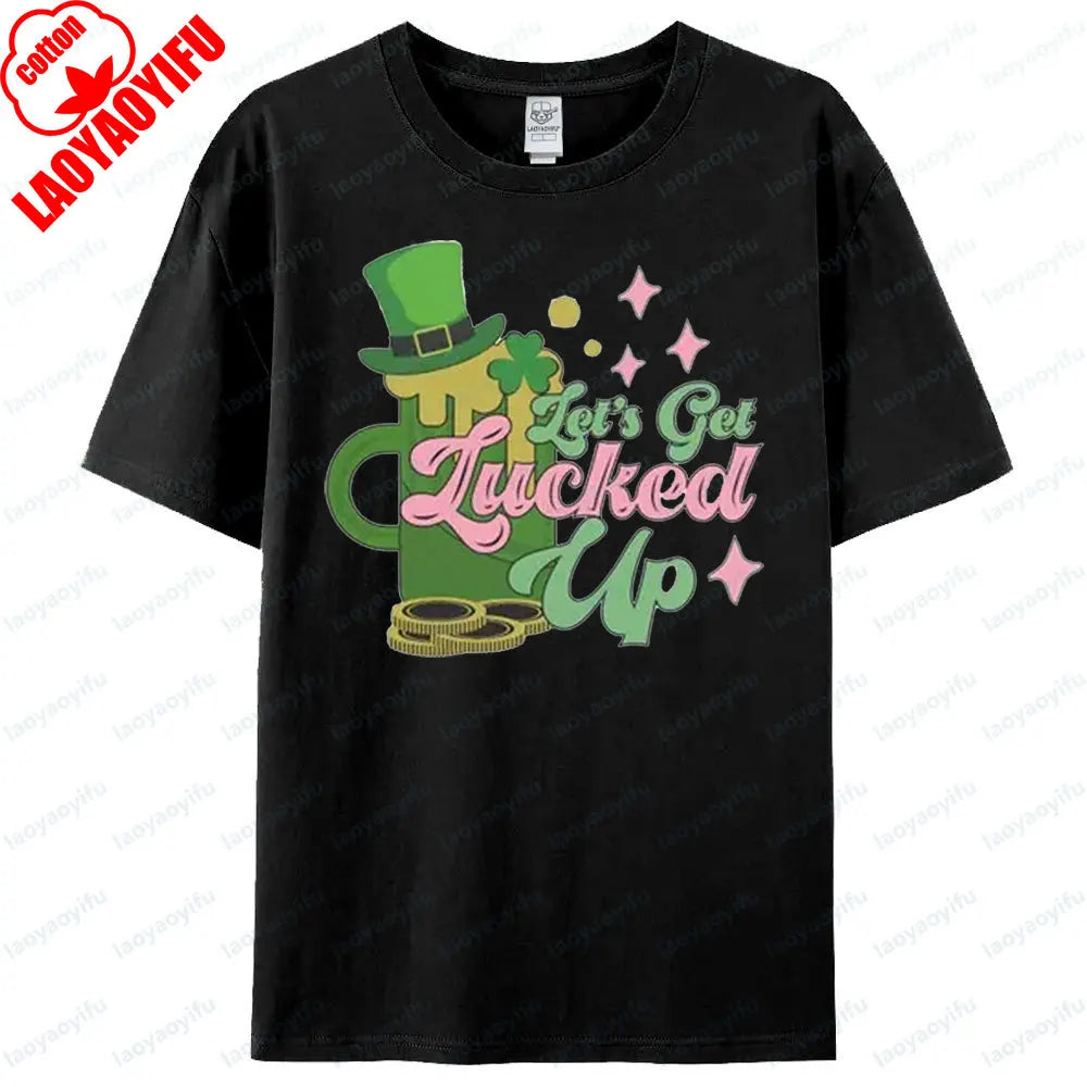 Let's Get Lucked Up T-Shirt – Funny St. Patrick's Day Tee – The Party Days | The Party Days