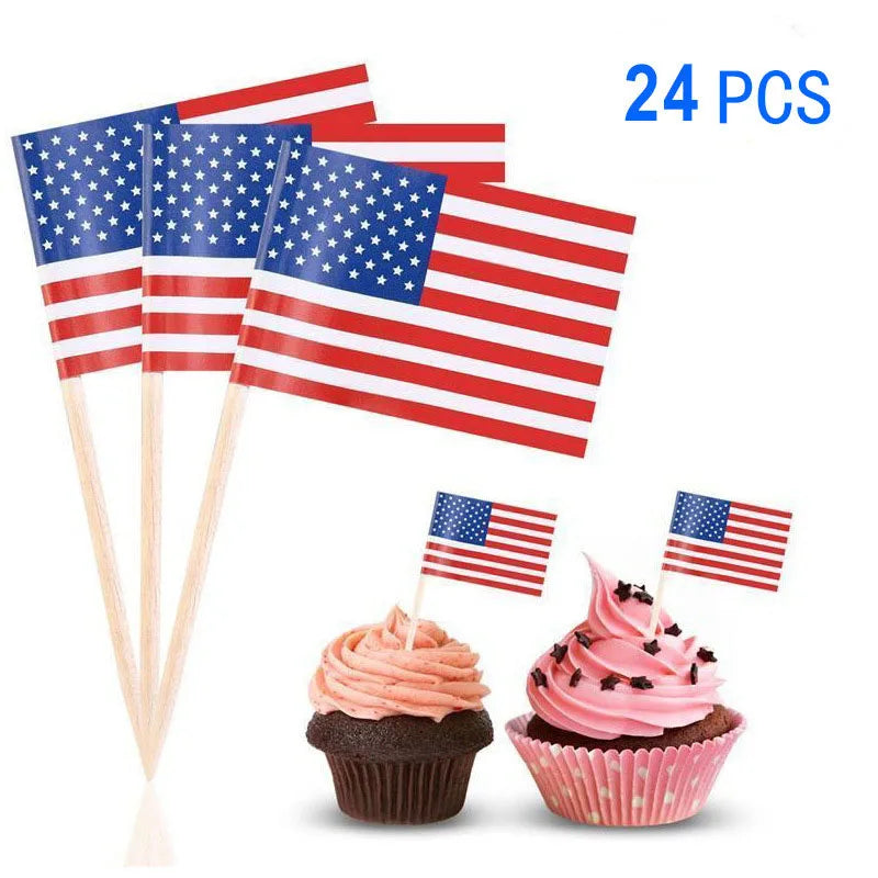 4th of July Party Decorations – USA Patriotic Party Supplies – Plates, Cups, Banner, Balloons & More – The Party Days | The Party Days