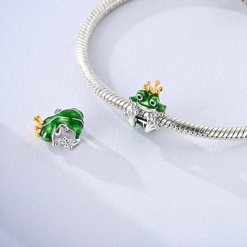 925 Silver St. Patrick's Day Shamrock Earring Charms – Four-Leaf Clover – The Party Days | The Party Days