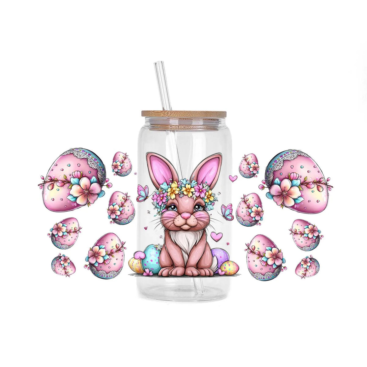 Easter Cute Bunny Easy Peel Waterproof 3D Transfers – The Party Days | The Party Days