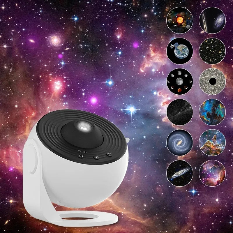 Galaxy Projector Night Light – Starry Sky 360° Rotating Planetarium Lamp for Kids Room | The Party Days | The Party Days