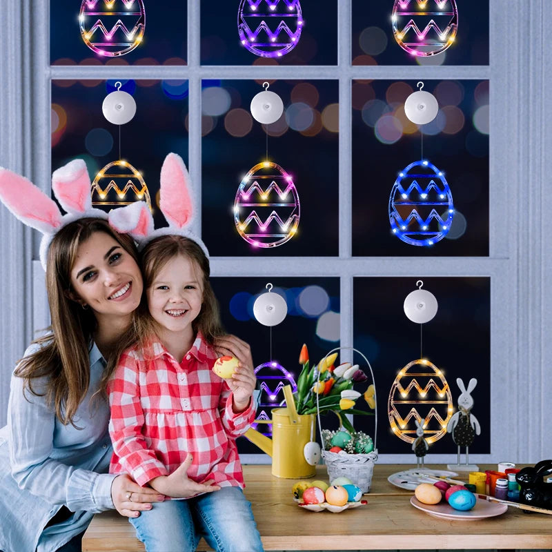 Easter Window Lights Hanging Ornaments – Spring Festive Decor – The Party Days | The Party Days
