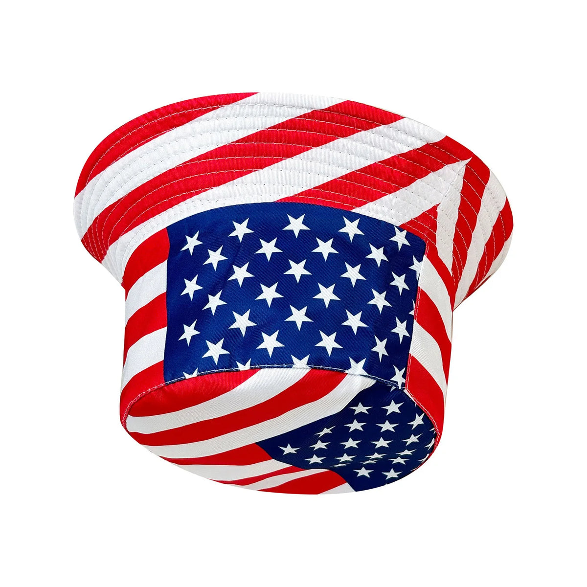 Patriotic American Flag Bucket Hat – Reversible, Foldable & Stars and Stripes | The Party Days | The Party Days