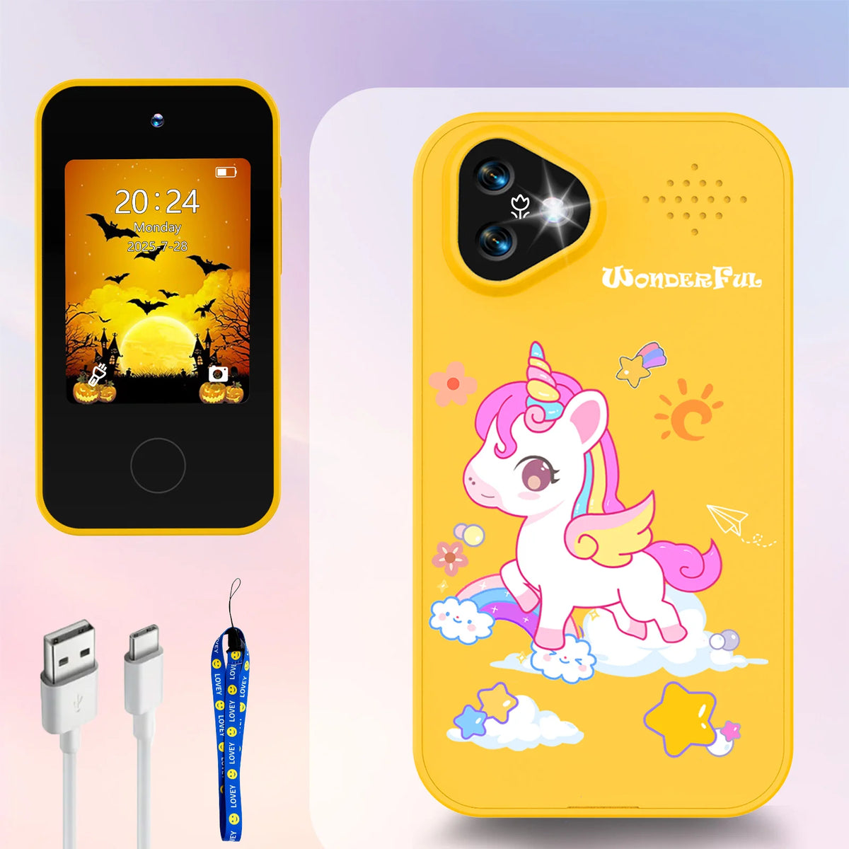 Unicorn Kids Smart Phone Camera Toy | The Party Days | The Party Days