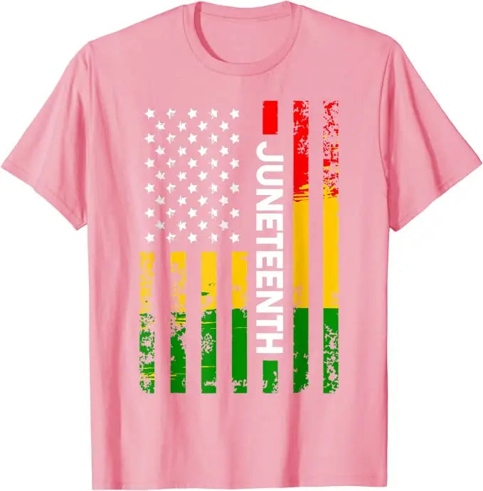 Juneteenth Blackity Heartbeat T-Shirt – Breaking Every Chain Since 1865 | The Party Days | The Party Days