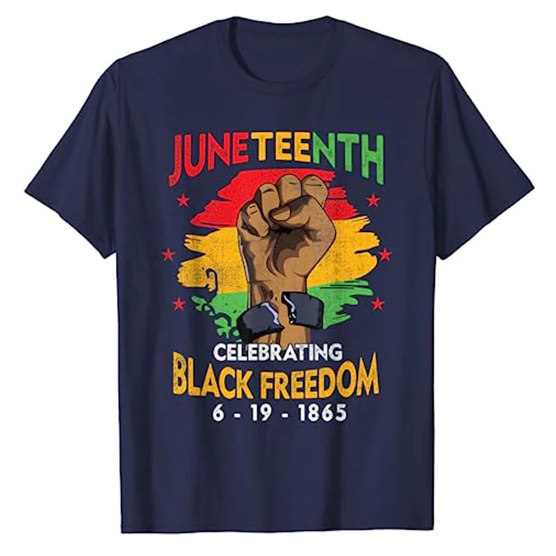Juneteenth Women's T-Shirt – African American Black Freedom Day Pride Graphic Tee | The Party Days | The Party Days