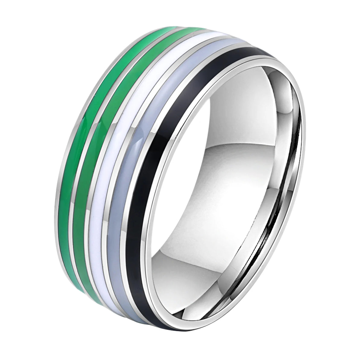 Rainbow Pride Ring – LGBT Multicolor Stainless Steel Ring | The Party Days | The Party Days