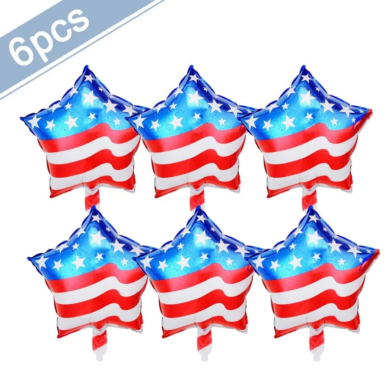 4th of July Party Decorations – USA Patriotic Party Supplies – Plates, Cups, Banner, Balloons & More – The Party Days | The Party Days