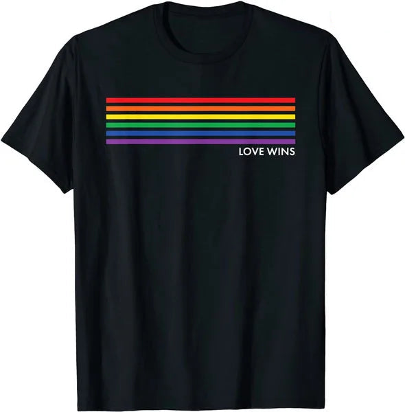 Pride Rainbow Flag T-Shirt | LGBTQ+ Unisex Tee | The Party Days | The Party Days