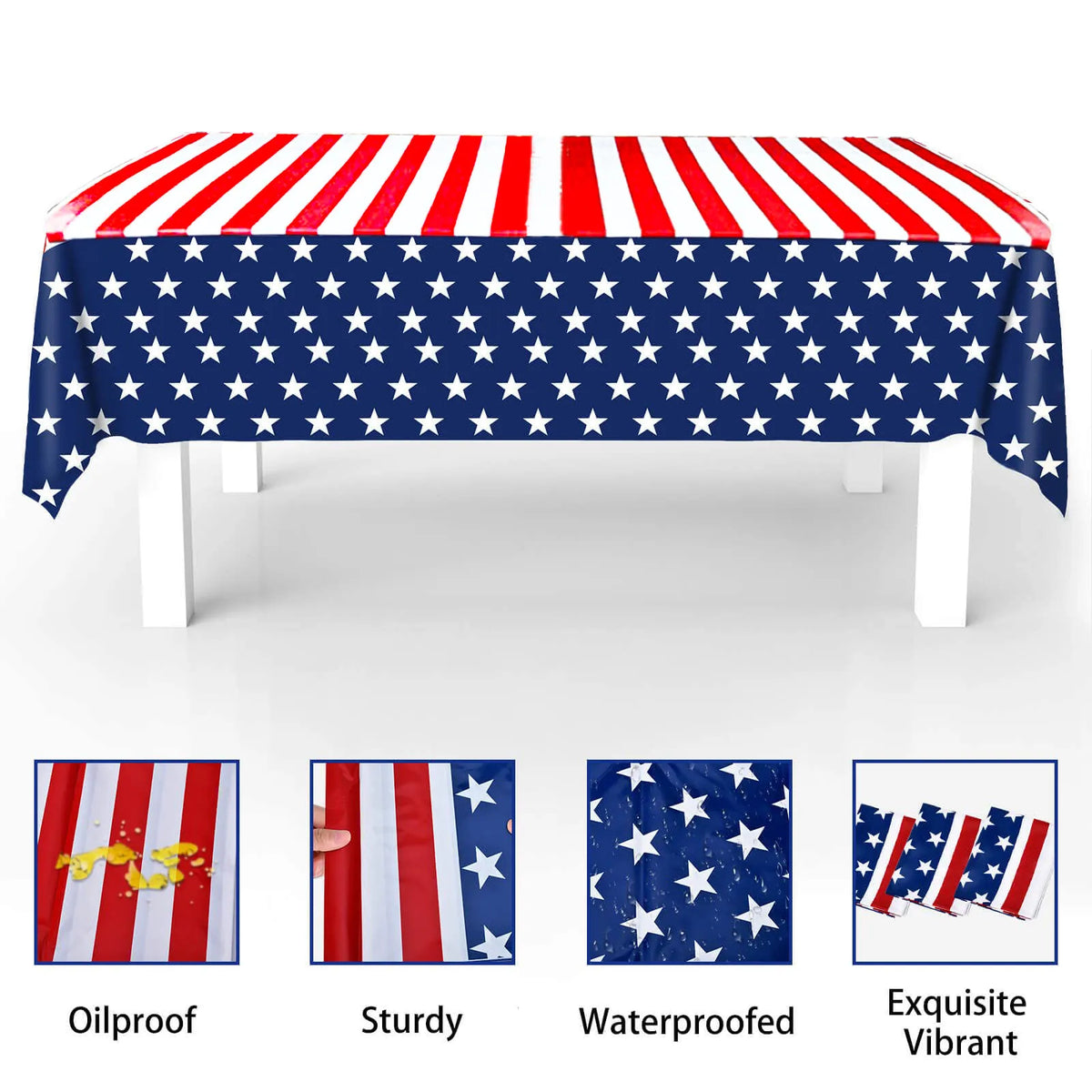 4th of July Party Decorations – USA Patriotic Party Supplies – Plates, Cups, Banner, Balloons & More – The Party Days | The Party Days