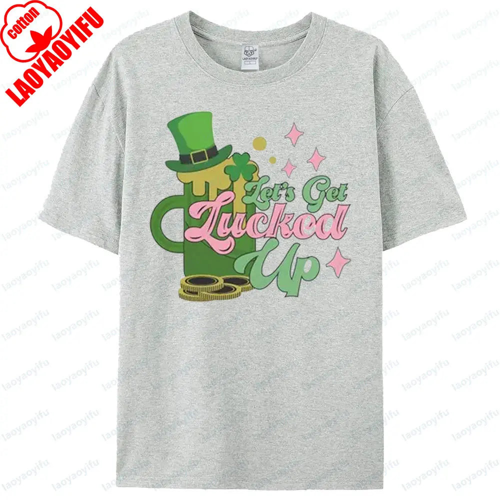 Let's Get Lucked Up T-Shirt – Funny St. Patrick's Day Tee – The Party Days | The Party Days