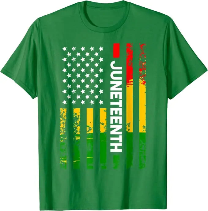 Juneteenth Blackity Heartbeat T-Shirt – Breaking Every Chain Since 1865 | The Party Days | The Party Days