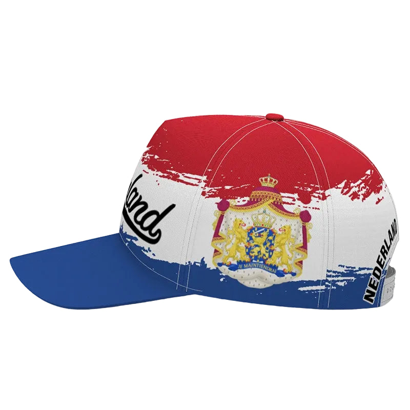 Netherlands 3D Baseball Cap – Dutch Holland NL Logo Snapback Hat | Travel Fishing Streetwear | The Party Days