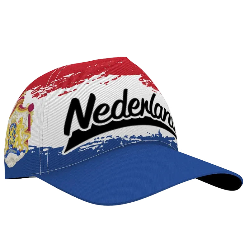 Netherlands 3D Baseball Cap – Dutch Holland NL Logo Snapback Hat | Travel Fishing Streetwear | The Party Days