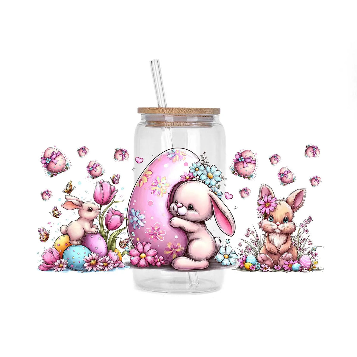 Easter Cute Bunny Easy Peel Waterproof 3D Transfers – The Party Days | The Party Days