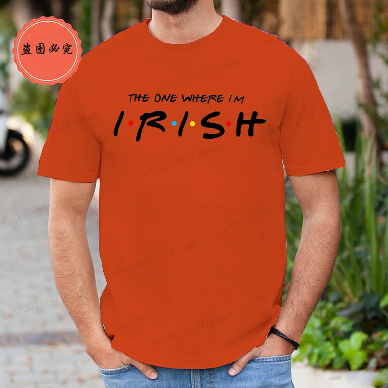 "The One Where I'm Irish" Men's T-Shirt – Funny St. Patrick's Day Tee – The Party Days | The Party Days
