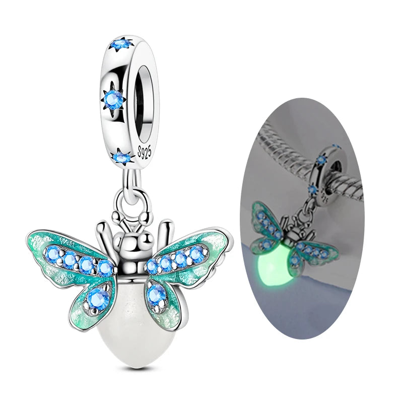 925 Silver St. Patrick's Day Shamrock Earring Charms – Four-Leaf Clover – The Party Days | The Party Days