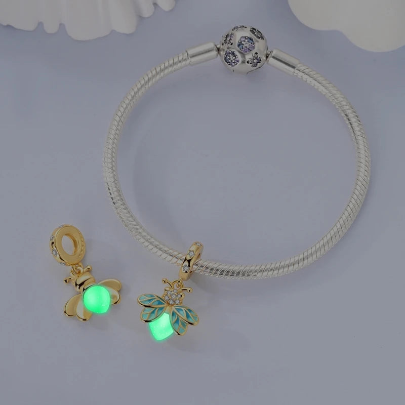 925 Silver St. Patrick's Day Shamrock Earring Charms – Four-Leaf Clover – The Party Days | The Party Days