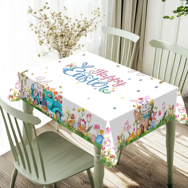 Easter Egg Tablecloth – Waterproof & Machine Washable – The Party Days | The Party Days
