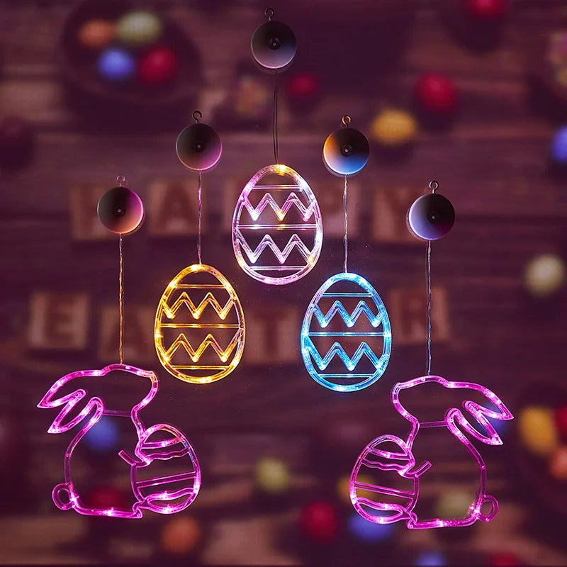 Easter Window Lights Hanging Ornaments – Spring Festive Decor – The Party Days | The Party Days