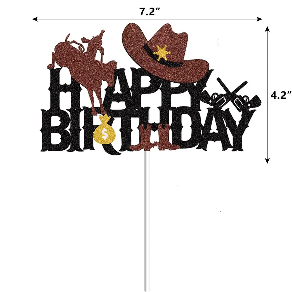 Western Cowboy Party Decorations – Disposable Tableware, Banners & Balloons – The Party Days | The Party Days