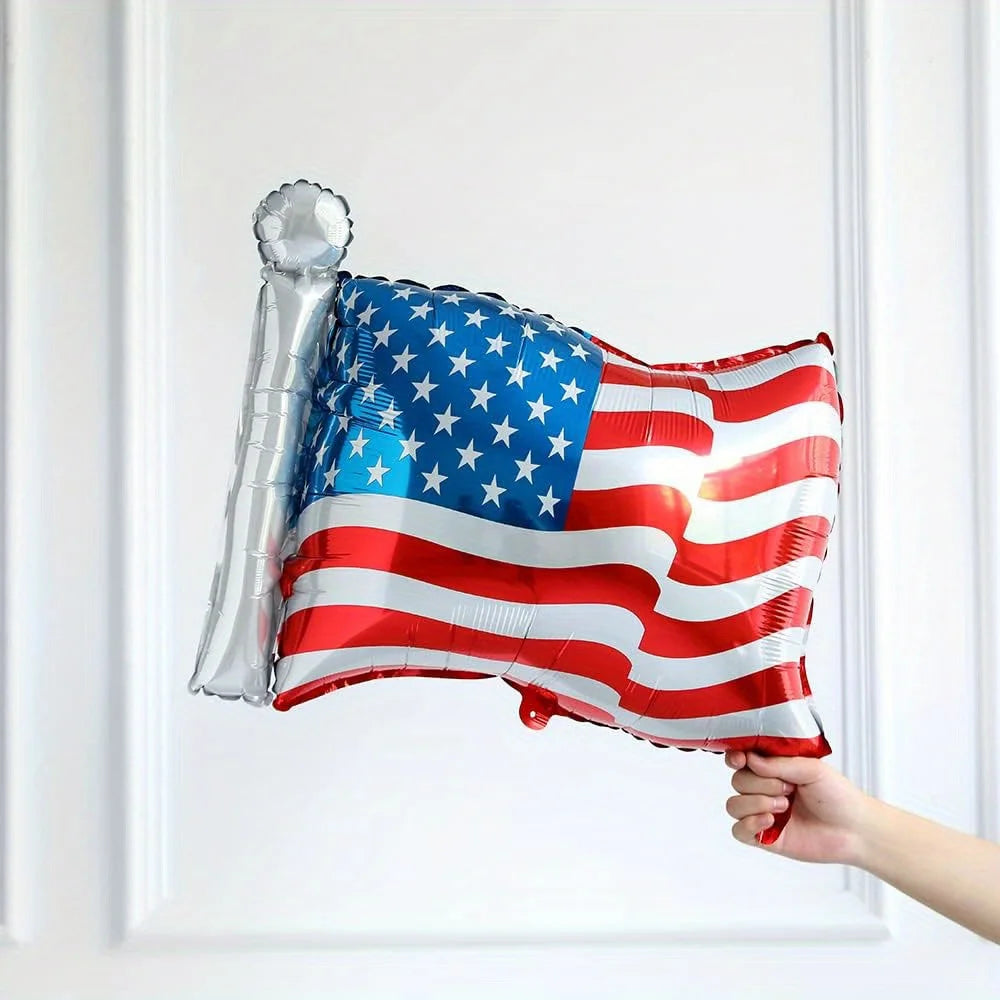 137-Piece Patriotic Balloon Set – American Flag Foil & Latex Balloons for 4th of July – The Party Days | The Party Days