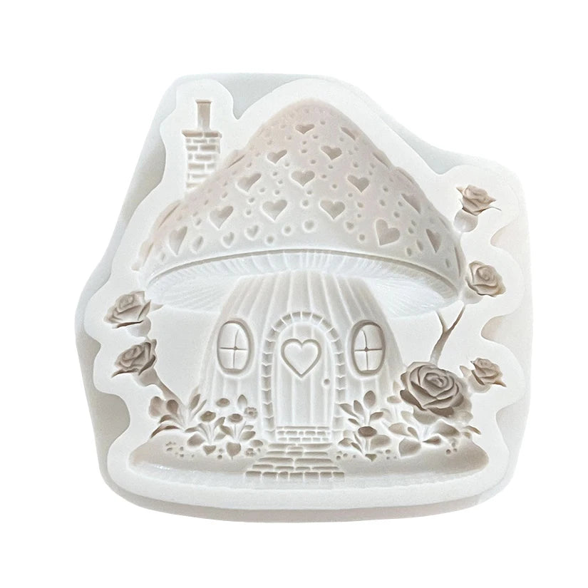Heart, Mushroom & Castle Silicone Mold – Baking & Resin – The Party Days | The Party Days