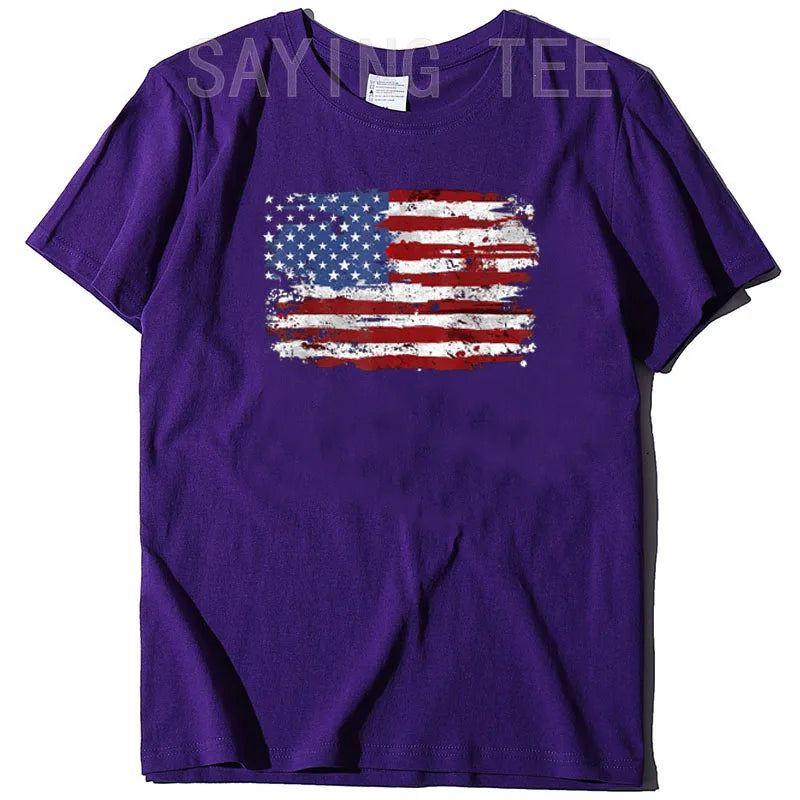 American Flag Patriotic T-Shirt – USA 4th of July Men's Tee – The Party Days | The Party Days