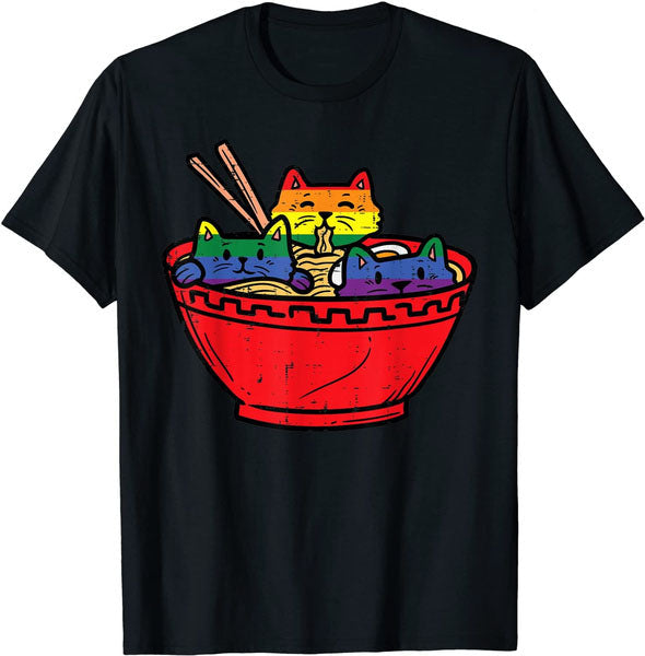 Pride Rainbow Flag T-Shirt | LGBTQ+ Unisex Tee | The Party Days | The Party Days